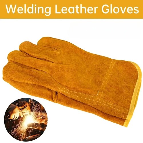 Pair welding leather gloves - 1,