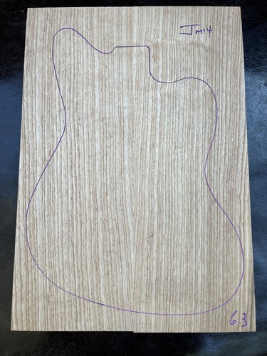 Swamp ash two piece - ash, guitar