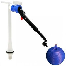 Fluidmaster 9.5" Toilet Cistern Bottom Inlet Fill Valve & FLOAT (B706A/Float)