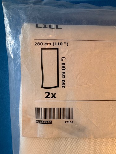 Ikea lill ivory drapery 2 - ,