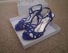 Roland Cartier Women's Royal Blue Shoes Brand New