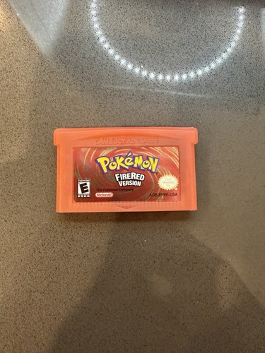 Pokemon firered version - firered, gba