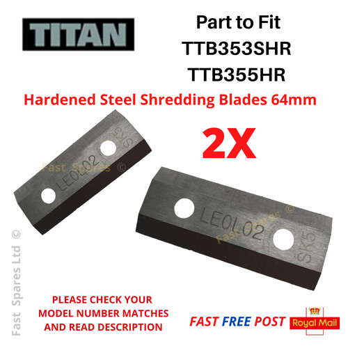 Metal blades for titan - metal,
