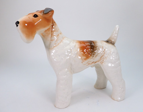 Vintage melba ware airedale - vintage,