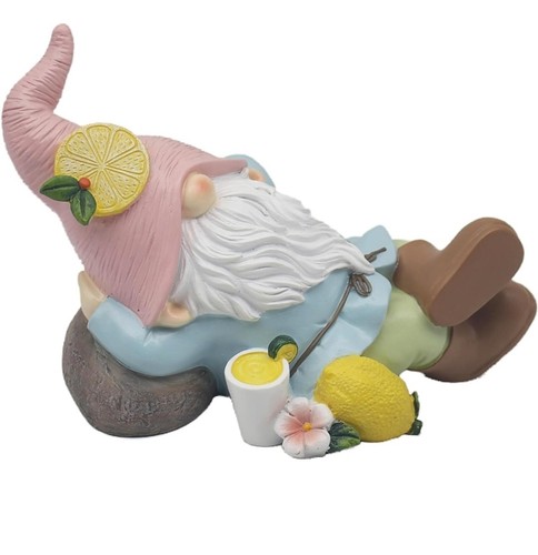 Funny dwarf garden gnome - garden, decor