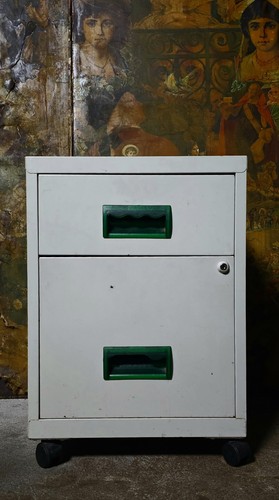Antique vintage draw metal - vintage,