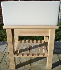 595mm Wide Belfast / Butler Sink Stand - Freestanding, Heavy set Frame