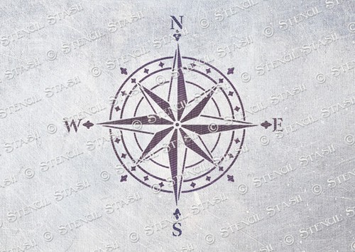 Compass stencil sizes - compass,