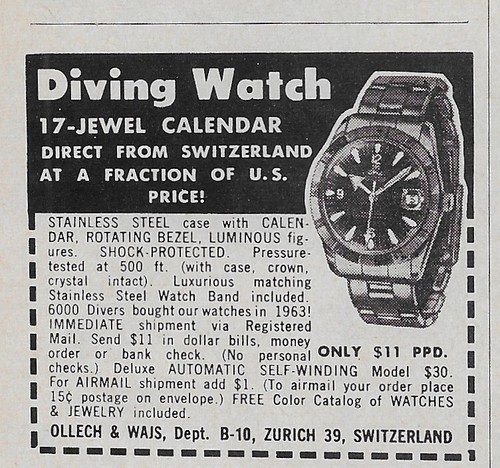 1970 ollech wajs dive - ollech,