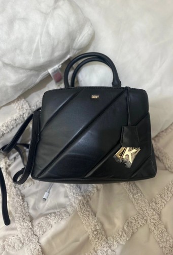 Dkny black handbag with - black,