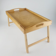 Wooden Breakfast Food Serving