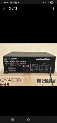 Kenwood stereo integrated - a-45,