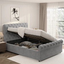 Velvet Chesterfield Bed Frame