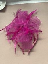 Hot Pink Fascinator