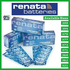 Renata Watch Batteries 1.5V