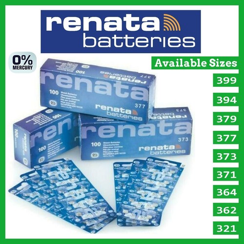 Renata watch batteries 5v - renata, 1.5v