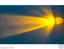 2x T10 5W 501 SUPER BRIGHT AMBER KRYPTON LED ERROR FREE CANBUS WEDGE ORANGE BULB