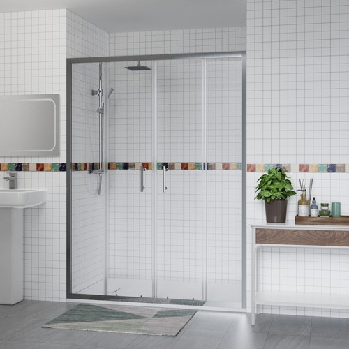 Double sliding door walk - door, in