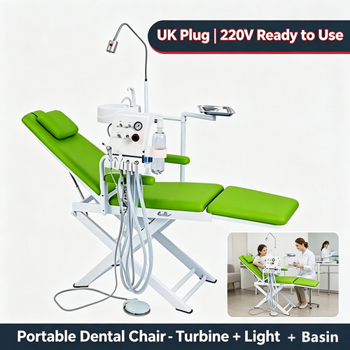 Folding portable dental chair - portable,