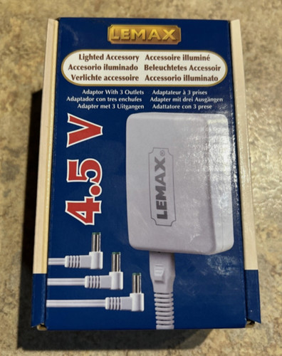 Lemax power adaptor nos - lemax, 4.5v