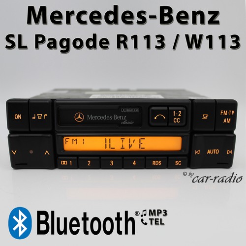 Genuine mercedes r113 radio - mercedes,