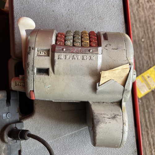 Vintage almex type - type, a