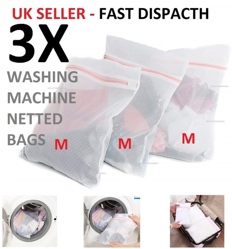 Medium zipped wash - 3x, bags