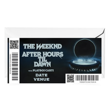 The Weeknd Ticket After Hours