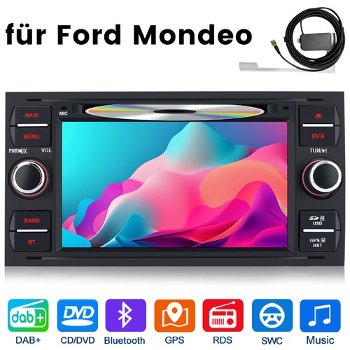 Dab dvd for ford - dvd, 7"
