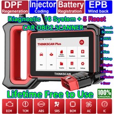 Auto Car OBD2 Scanner ABS SRS TCM Code Reader Diagnostic Reset EPB DPF Injector