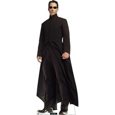Neo Matrix Coat Black Gothic