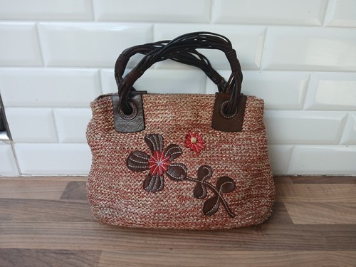 Tula brown straw - brown, bag