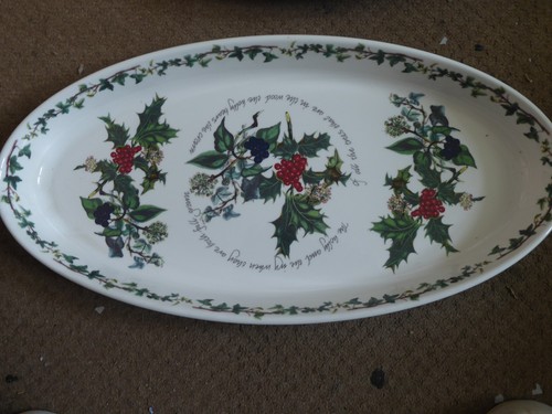 Portmeirion holly and ivy - ivy, huge