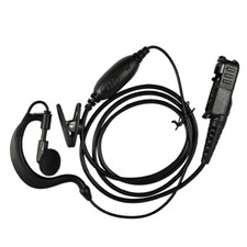 G Shape Earpiece Headset Mic