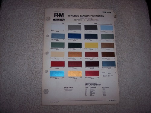 1978 buick exterior paint - 1978,
