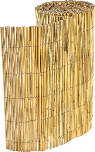 Natural reed fence bamboo - 4m,
