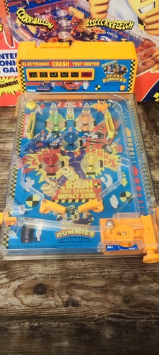 Crash dummies pinball game - dummies,