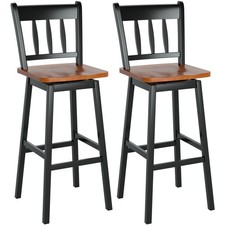 30.5" Swivel Bar Stools Set of