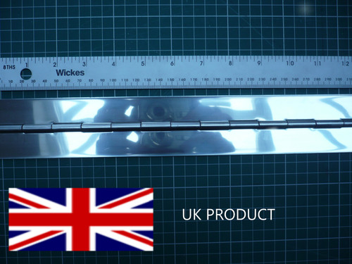 Stainless steel piano hinge - steel,