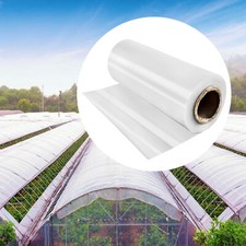 9.7x7.6m Greenhouse Polyethylene Film Replacement Clear Plastic Sheeting Cover