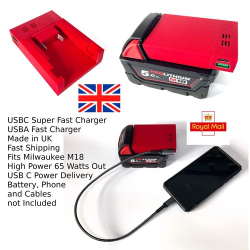 Milwaukee battery usb - battery,