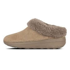 Women's Fit Flop Loaff II Snug Slippers in Cream