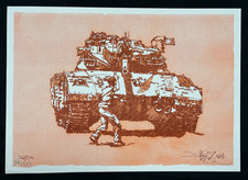 Mode 2 'David & Goliath' 2024 Ltd Ed Show Print Firesale Massive Attack Act 1.5