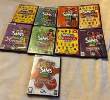 The Sims 2 Collectable PC Video Game Bundle 9x Expansion Packs (G)