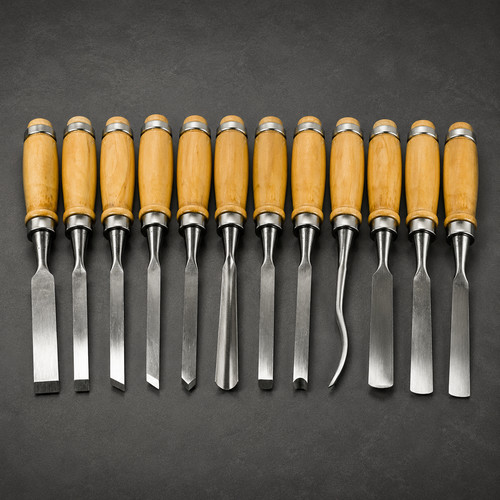 12pc wood carving chisel - 12pc, set