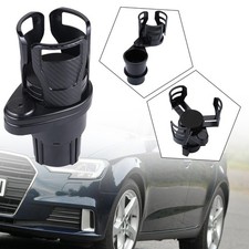 2 in1 Car Cup Holder Expander Adapter Phone Mount Adjustable Tools Multif