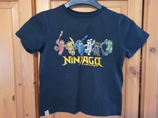 LEGO Ninjago Black T-shirt 4-6