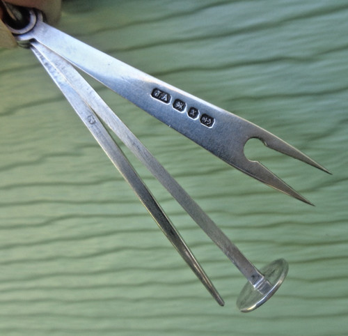 Silver pipe tamper tool - silver,