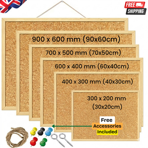 Natural cork pin - natural,
