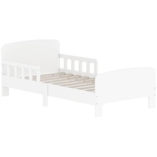 AIYAPLAY Toddler Bed Frame 3-8Y - White, Refurbished